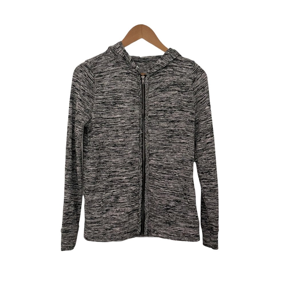 Juicy Couture zip-up lightweight grey hoodie